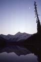 C Rockies 052 Sep-1981 Jacques Lake Sunset 2